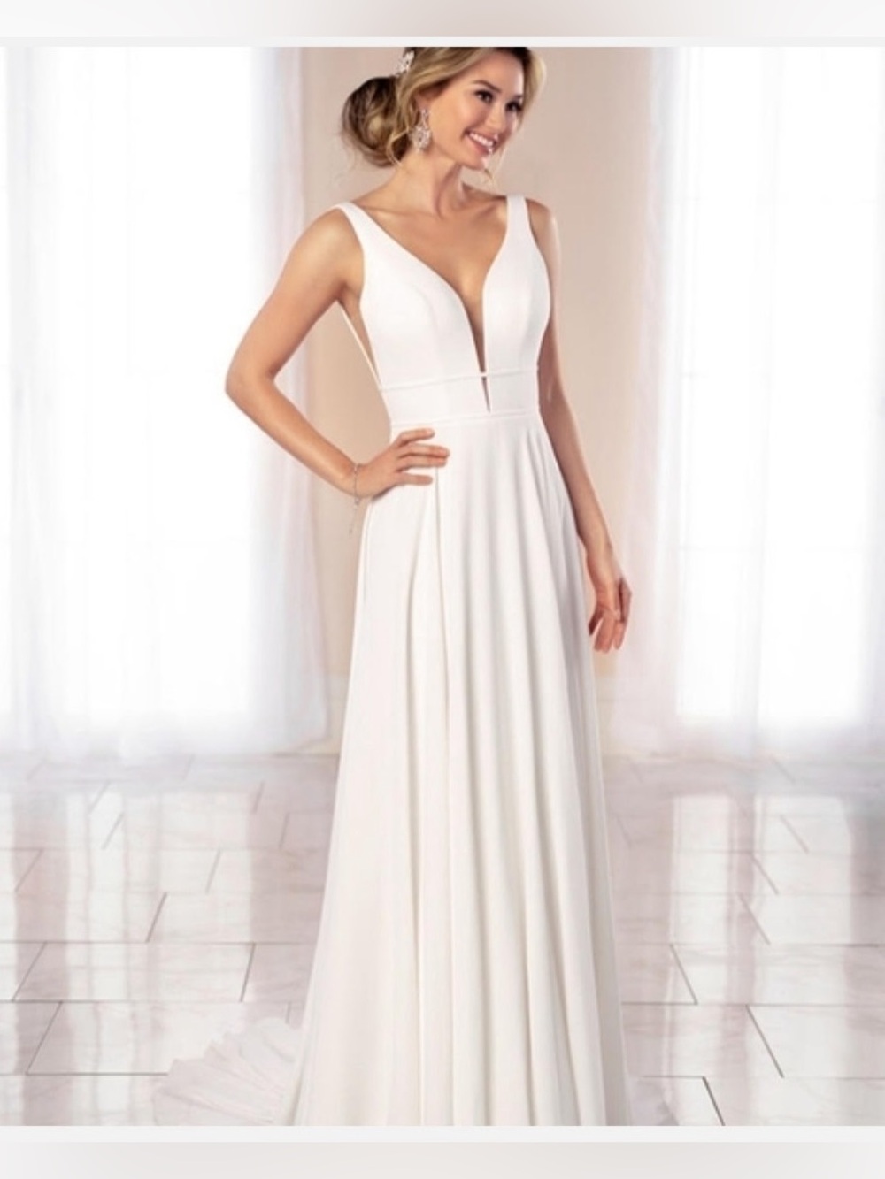 Stella York Ivory Wedding Dress Size 16 – New With Tags – Paid $2,200